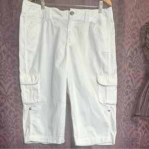 Liz Claiborne Cargo Capri Resort Beach Vacation Travel Cottagecore BOHO Preppy
